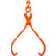 Iron Fireplace Tongs