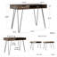 Veney Metal Base Writing Desk-1254433555