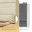 Stores romains occultants sans cordon, sans perçage, ouverture par le haut et par le bas, beige, 68,5 cm (L) x 183 cm (H)-488793395-488793445