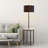 61.5'' Tray Table Floor Lamp with USB and Outlet