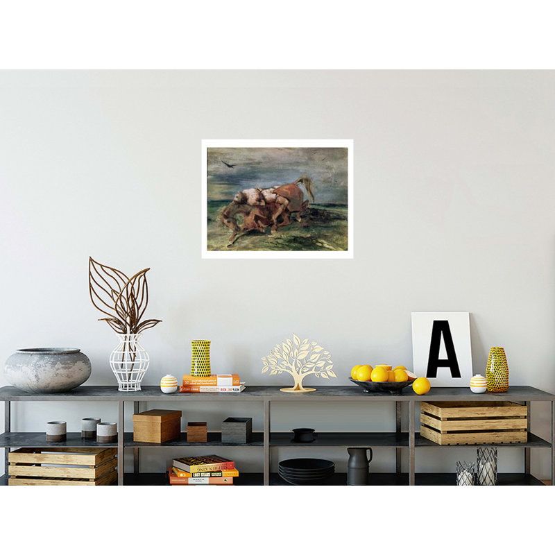 Mazeppa by Eugène Delacroix - Giclee Print, 22" H x 28" W