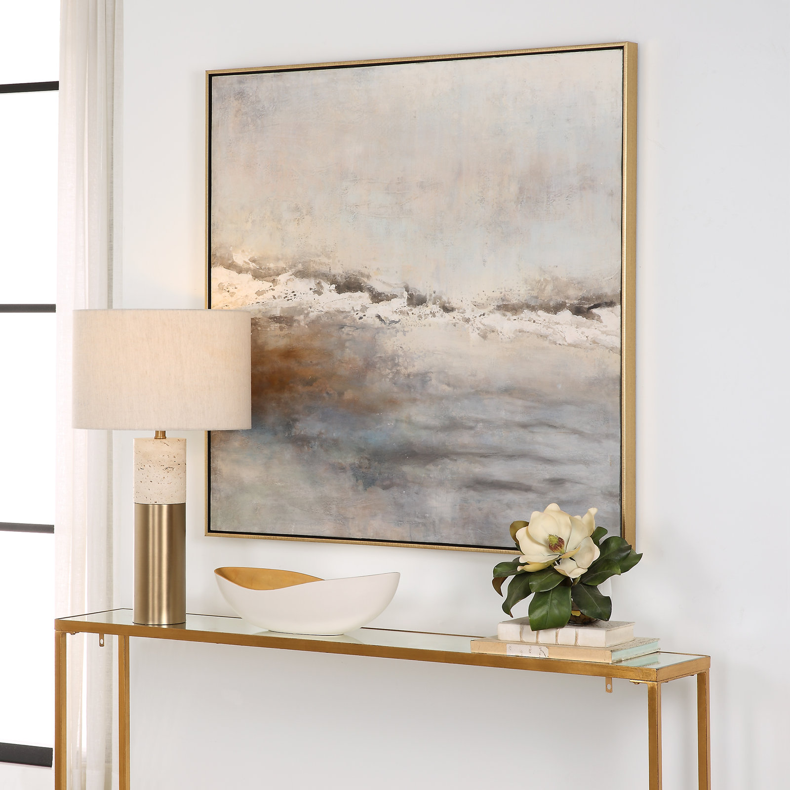 Storm Clouds Hand-Painted Canvas Painting