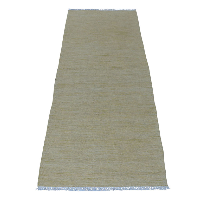 Tapis de zone en laine de couloir 2 pi 6 po x 6 pi 3 po one-of-kind à la main noué la Norcatur