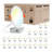 24pack 6 In. 12-watt Dimmable Ultra-thin Led Recessed Downlight With Junction Box, 2700k To 6500k Selecttable1050lumens "-126171646