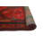 One-of-a-Kind 3'10 x 7'9 1980s Runner Wool Area Rug in Orange and Red