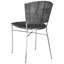 Chaise d'appoint Bungalo en noir