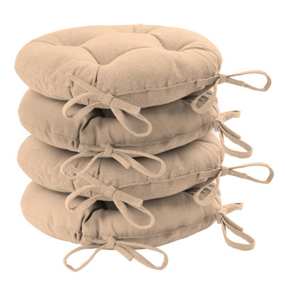 Harbour Housewares - Round Garden Chair Seat Cushions