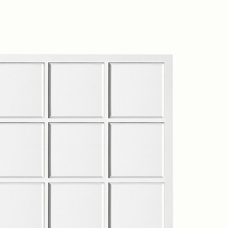 Miroir mural, Blanc