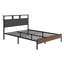 Table de chevet avec lit doux-1131998475