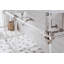 Empire Stone Oval Console Bathroom Sink with Faucet and Overflow-478724584