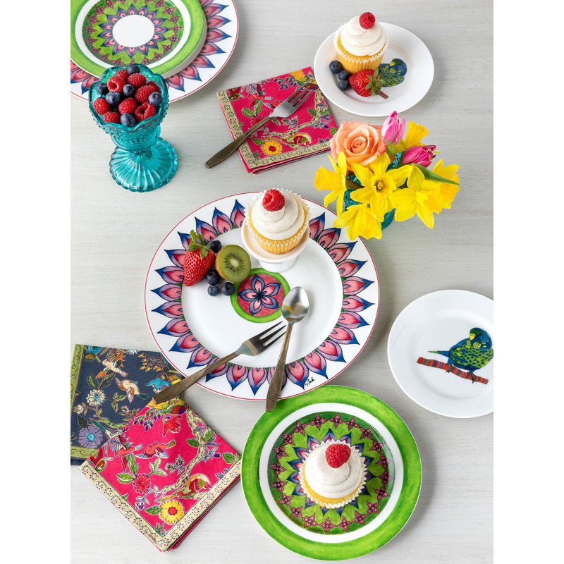Calypso Porcelain Salad/Dessert Plate