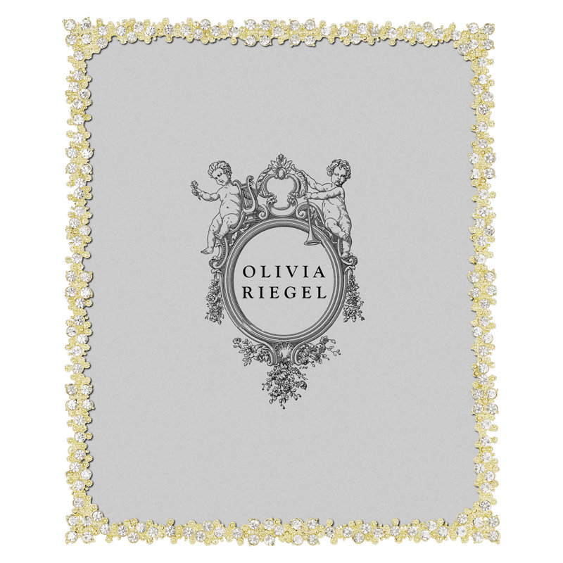 Princess Metal Picture Frame, 8" x 10", Gold