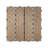 11 - Piece Wpc Interlocking Patio Floor Tiles  Wood - Plastic Composite, Stone - Style Pattern, Easy Installation