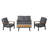 SINCLAIR 4PC CHAT SET