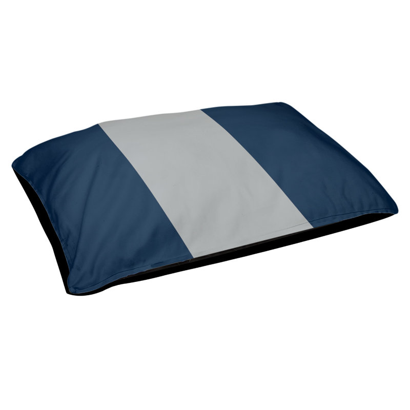 Coussin Detroit, Petit (l 28 po x P 18 po x H 6 po), Blue/Gray