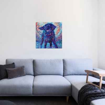 " Canines & Colour " by Iris Scott
