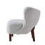 Fauteuil à oreilles capitonné de 34 po de largeur Mannox