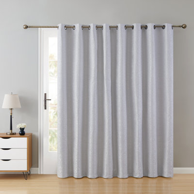 Kwong Blackout Curtain Single Panel