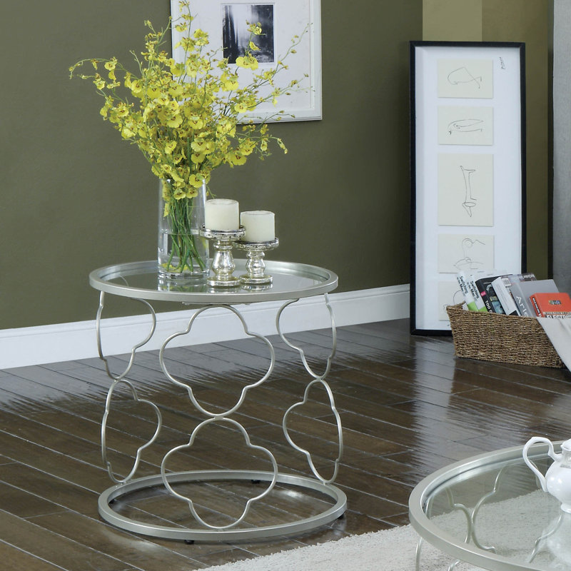 Table de bout en verre Triston