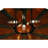 Metro Fusion Glass Semi Flush Mount