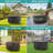 Outdoor Waterproof Round Patio Furniture Cover 62 x 27.5 inch for Patio Table and Chairs Set