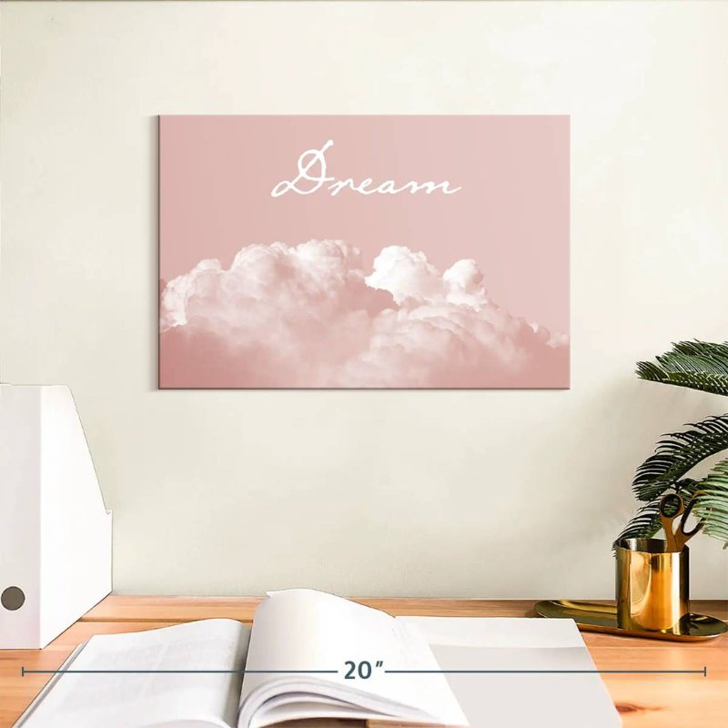 Tergel Blush Pink Dream, 8'' H x 12'' W