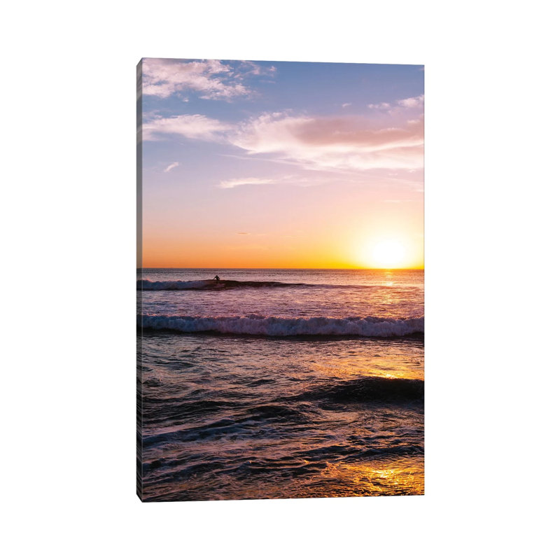 Sunset Surfers V by Bethany Young - Print on Canvas, 66.04cm H x 45.72cm W x 3.81cm D, Wrapped Canvas
