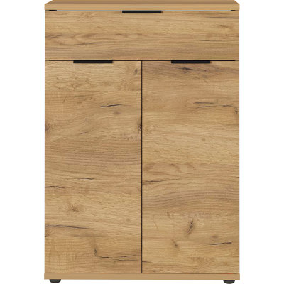 Foote 15 Pair Shoe Storage Cabinet
