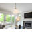 Silma 3 Dimmable Light Alabaster in Chandelier