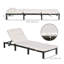 Chaise longue inclinable simple avec coussins 76,8 po mâle-326740903