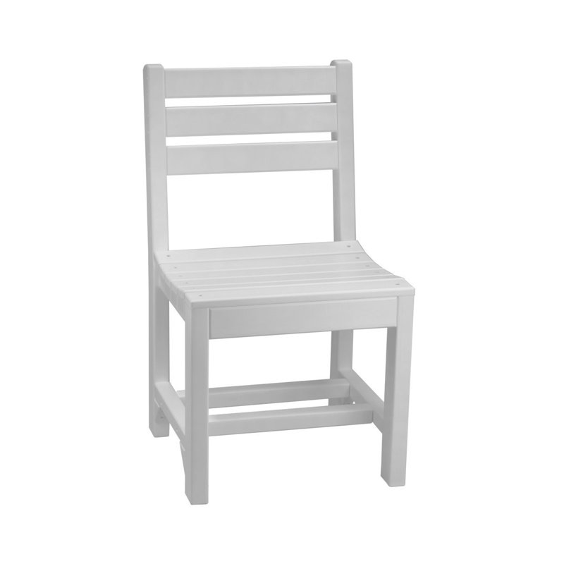 Chaise de patio à hauteur de bar island Archstone, Blanc