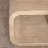 Modern Curved Light Wood Coffee Table With Open Storage | Gift Idea
