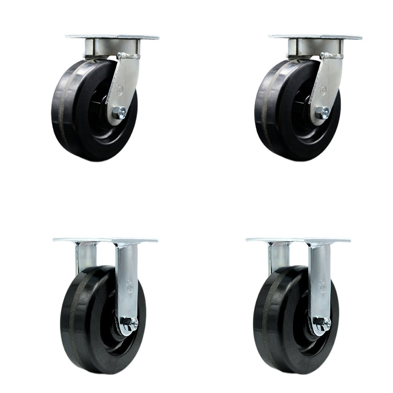 Kingpinless Phenolic Swivel Caster
