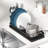 Compact Dish Drying Rack With Silicone Mat And Utensil Holder, Space-Saving Design For Small Kitchens