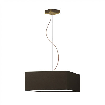 Debarata 1 - Light Square/Rectangle Pendant