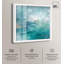 Art mural abstrait vert et bleu Shadowbox par Art Remedy-115132110-115132115