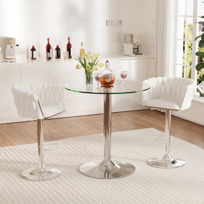 Ensemble de table de bar et chaises pour 2