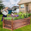 Kley Wood Planter Box-841085415