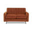 Acke 2 Seater Velvet Loveseat-1485881890