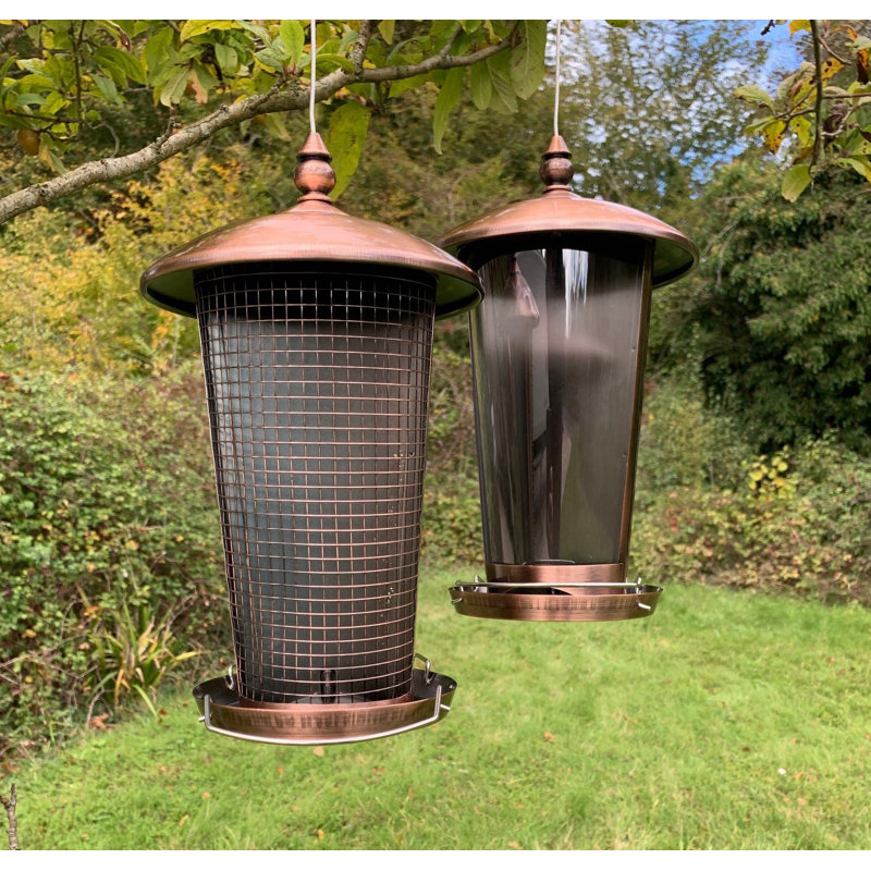 Gittan Metal Hanging Tube Bird Feeder