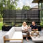 Metal Raised Garden Bed with Trellis on Wheels Weather-Resistant Planter Box with Garden Divider-2007230772-2007230769