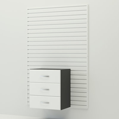 Flow Wall 3 Drawer Storage Cabinet - Cabinet