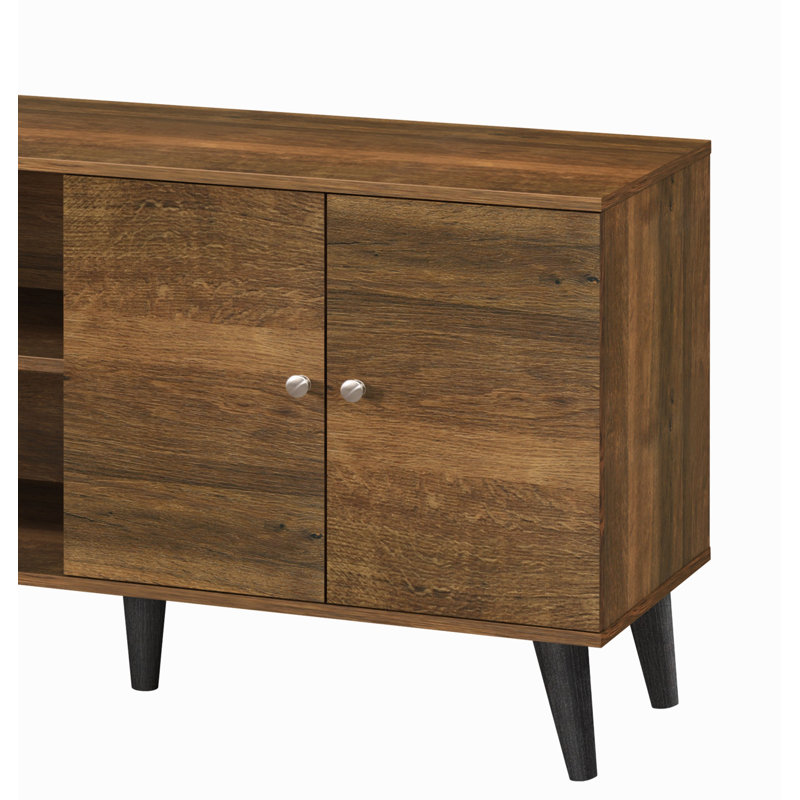 Amidon TV Stand For Tvs Up To 47.3", With 2 Storage Shelves& 1 Cabinet, Modern Entertainment Centre For TV In Living Room