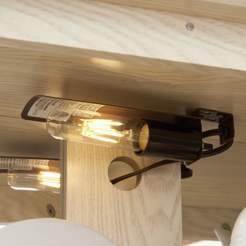 Vitrine American Style, Blanc