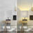 Emily-Anne 17" Gray Lampshade with Black Fluting Table Lamp