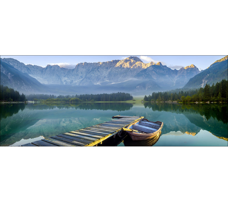 Boat Atmosphere III GLA2561 - Print, 50cm H x 125cm W x 1.4cm D