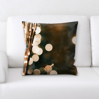 Housse et insert de coussin carré flouté