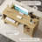 Labelle Computer Desk with Built-In Electrical Outlet-771926578-799878294