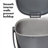 2.8 Gallons Plastic Manual Lift Trash Can