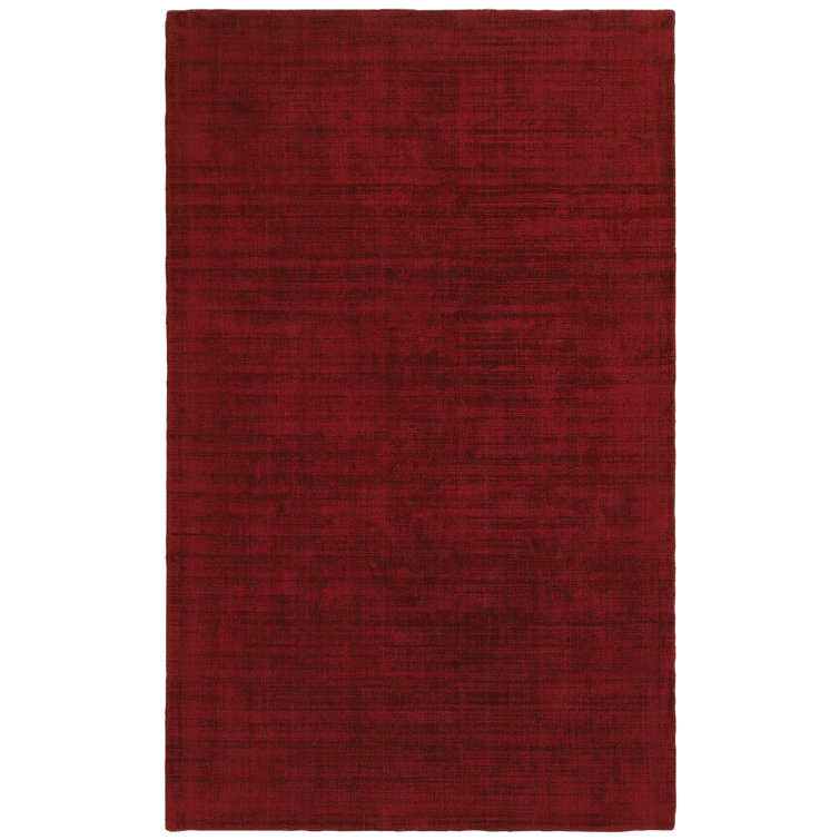 Tapis rouge touffeté à la main Grimes